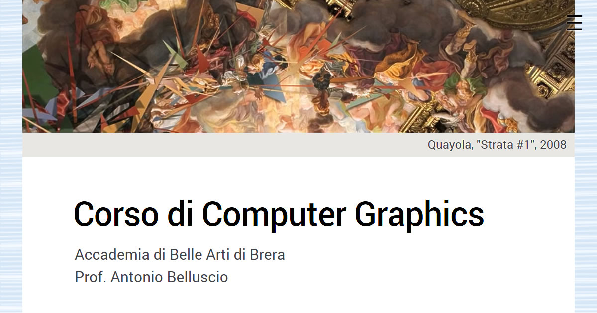 Computer Graphics Brera